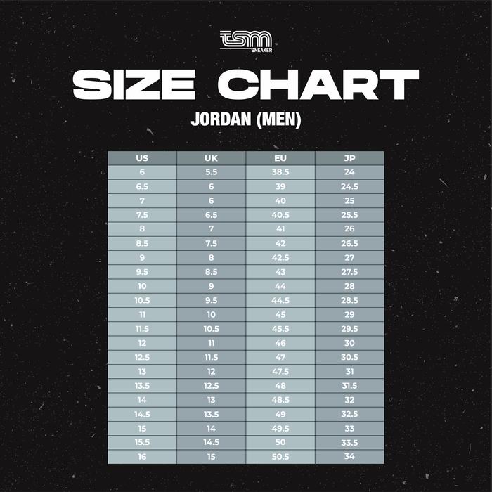 Men Air Jordan Kid Size Chart Jual Air Jordan Travis Scott British