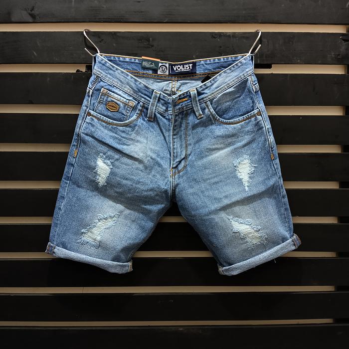 Gambar Celana pendek robek pria - Biru Muda, 32 dari ALIFA FASHION 2 undefined Tokopedia