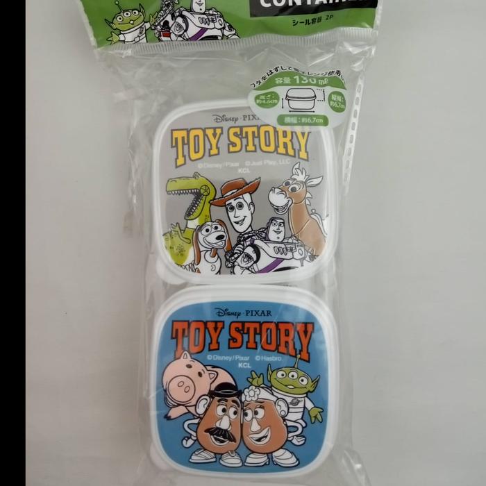 Gambar Lunch Box Disney Isi 2 Snack Box Mini Kotak Bekal 130ml - toy story dari Bakul Bekal undefined Tokopedia