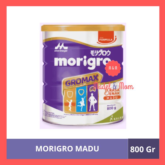 Gambar MORIGRO GROMAX POWDER VANILA / MADU 800 GR - MADU, SUSU SAJA dari Meddie and Mom undefined Tokopedia