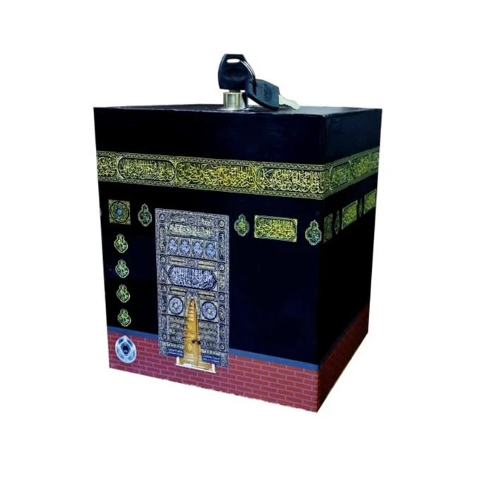 Gambar celengan kabah kunci murah meriah berkah - celengan ka'bah dari HaidarStore24 undefined Tokopedia