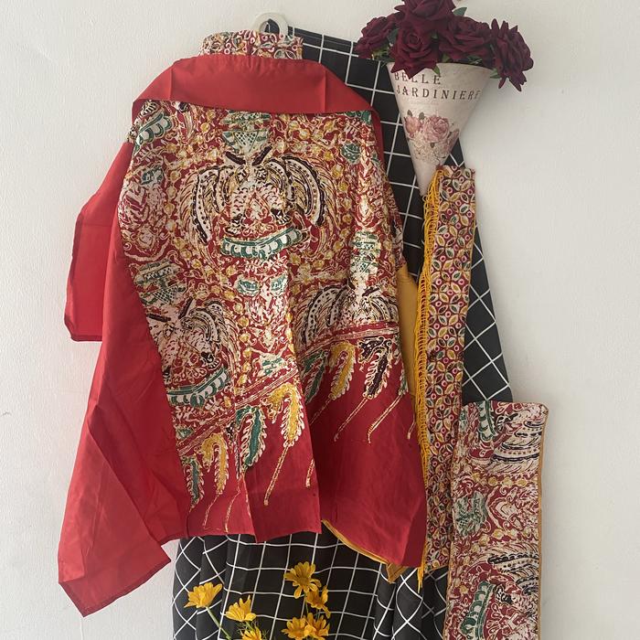 Gambar 66 Baju Adat Bali Anak Laki SD 7 8 thn - Hijau dari Rumah Mewah undefined 3 Tokopedia