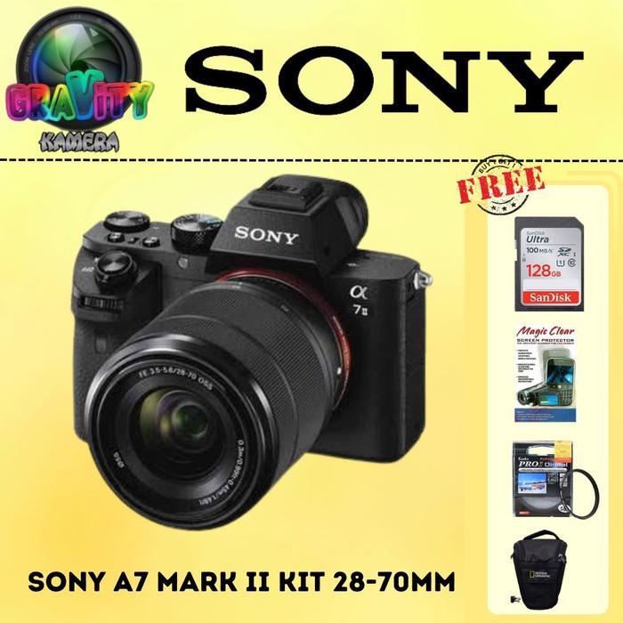 Lensa Sony A7 Mark Ii Used Sony Alpha A7 II E-mount Mirrorless