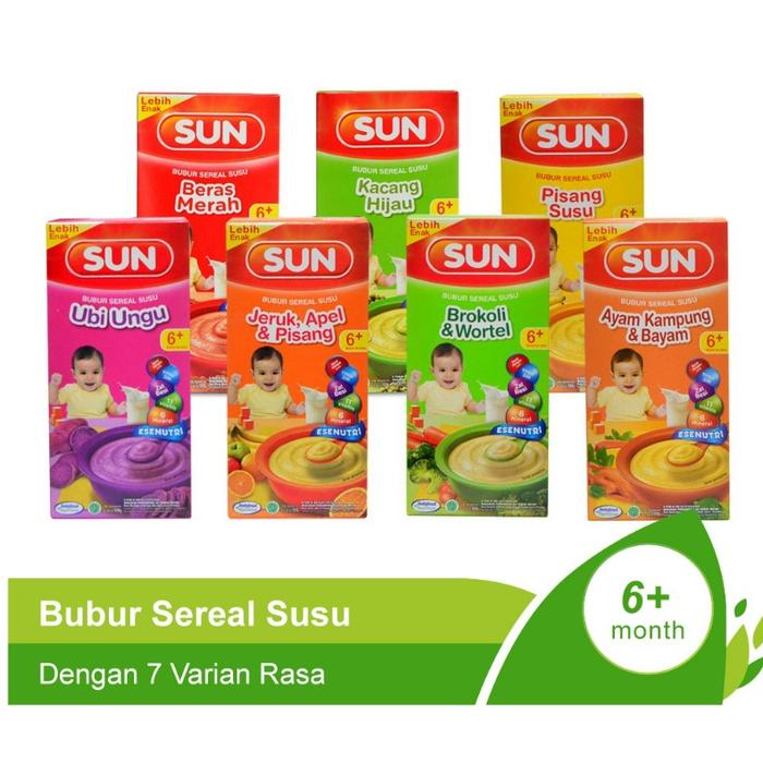 Gambar SUN Bubur Bayi 6 Bulan Mpasi - Ayam Bayam dari jajanorganik undefined Tokopedia