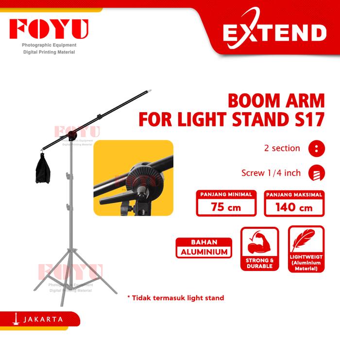 Gambar Boom Arm For Light Stand S17 dari Foyu Photo Jakarta undefined Tokopedia