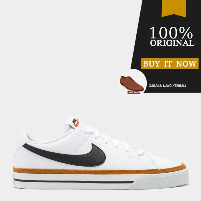 Jual DH3162-100 Sneakers Original Nike Court Legacy White/Desert - Main Image