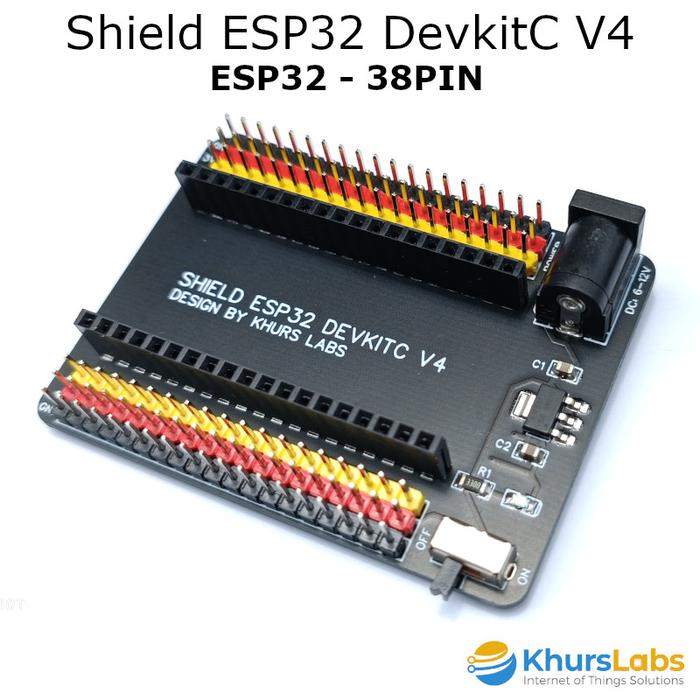 Jual ESP32 DevKitC V4 ESP 32 WROOM 32U 32D Development Board IOT ...