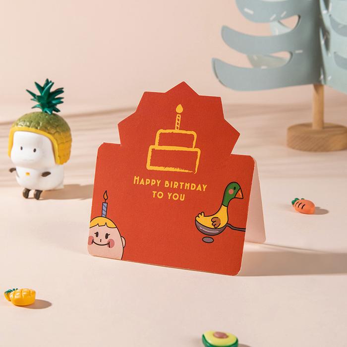 Gambar Kartu Ucapan Lipat Kosong Lucu - Birthday dari Sunshine Studio undefined Tokopedia