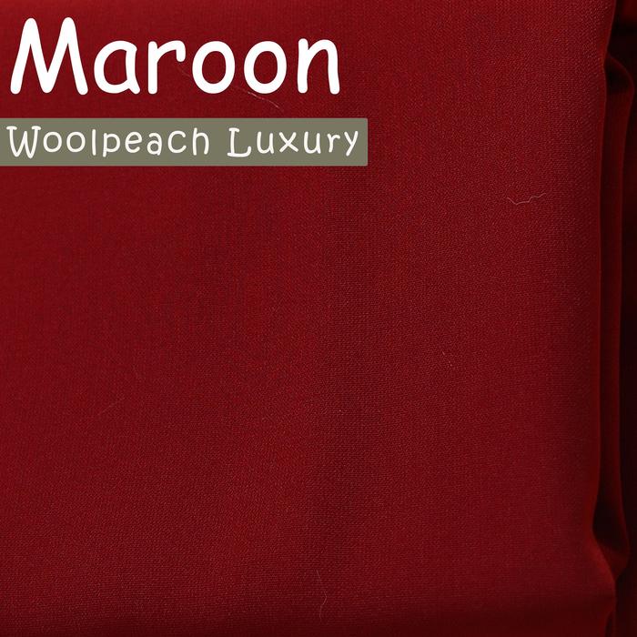 Gambar Niqab Bandana Basic Woolpeach - maroon dari Yufina Hijab undefined Tokopedia