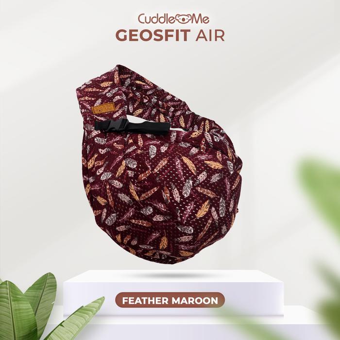 Gambar GEOS FIT AIR CUDDLEME- GENDONGAN BAYI - GEOS INSTAN GEOSFIT CUDDLEME - FEATHER MARON dari Kynkin Kab. Bogor Tokopedia
