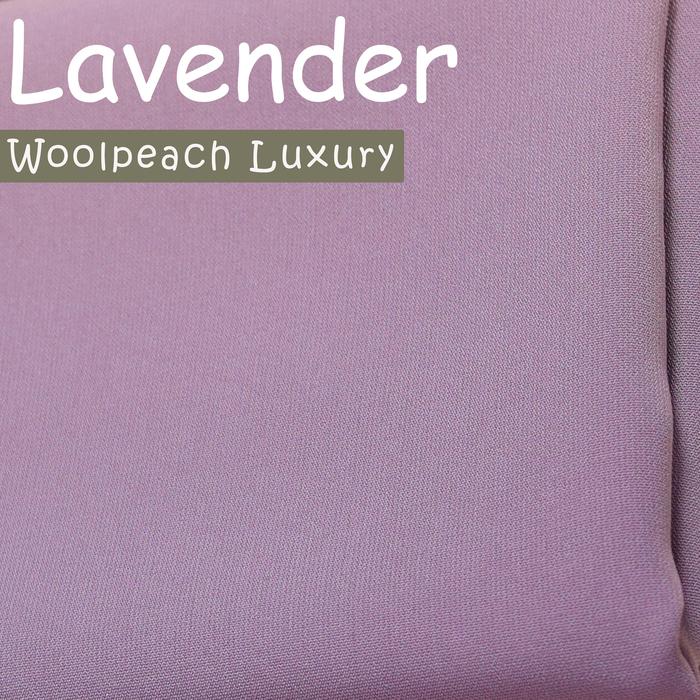 Gambar Niqab Bandana Basic Woolpeach - lavender dari Yufina Hijab undefined Tokopedia