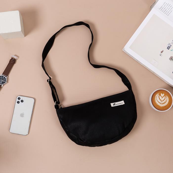 Gambar Prassa.ku | Koza Bag - Tas Tote | Sling Bag Canvas - Koza Black dari Prassaku undefined Tokopedia