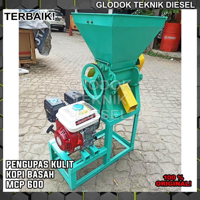 Gambar MESIN PENGUPAS KULIT KOPI BASAH MAHKOTA MCP-600 COFFEE PULPER MACHINE - TANPA PENGGERAK dari Glodok Diesel undefined Tokopedia