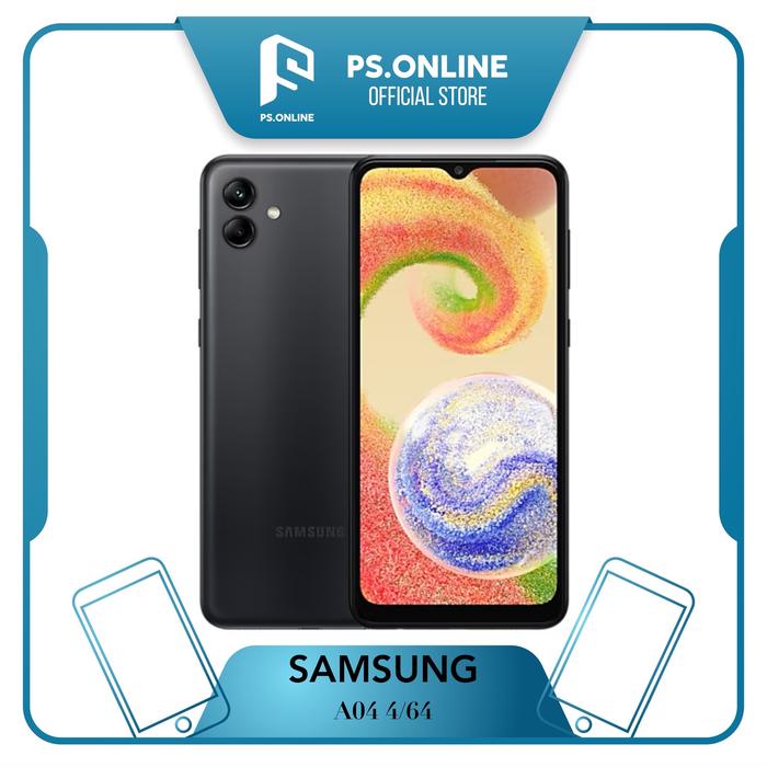 Gambar Samsung Galaxy A04 4/64 GB Garansi Resmi SEIN - Hitam dari PS.ONLINE STORE undefined Tokopedia