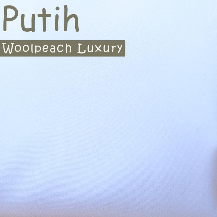 Gambar Niqab Bandana Basic Woolpeach - Putih dari Yufina Hijab undefined Tokopedia