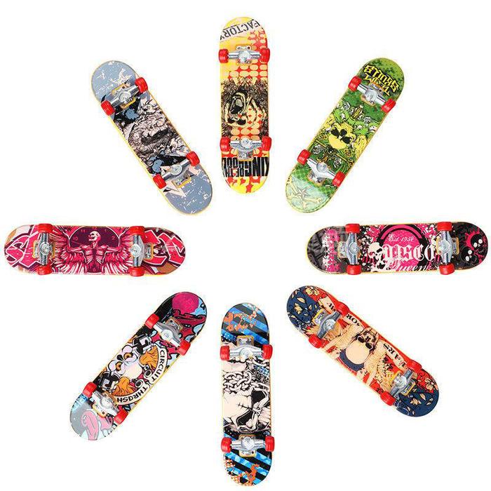 Gambar Finger SkateBoard/Mainan Skateboard Mini/Fingerboard Toy/Finger Skate - warna acak dari MMJ-MAX undefined Tokopedia