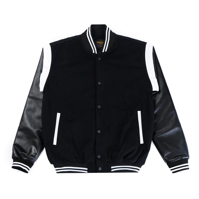 MZ LVT VARSITY JACKET_CHARCOAL ジャケット・アウター MZ LVT VARSITY