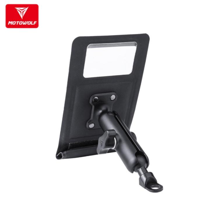 Gambar Phone Holder Motor Motowolf Original Anti Air Waterproof Universal - SPION dari Rockbros Bike undefined Tokopedia