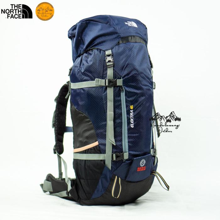Gambar TAS GUNUNG CARRIER ELECTRA 45 LITER LOKAL MURAH BERKUALITAS+ RAINCOVER - NAVY dari MANDALAWANGI OUTDOOR01 undefined Tokopedia