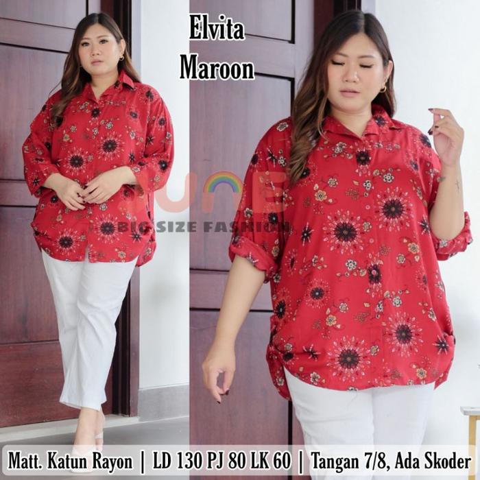 Gambar JUMBO LD 130-KEMEJA WOLFIS MOTIF TANGAN PANJANG BIG SIZE - MOTIF 9 dari Momme Collection undefined 5 Tokopedia