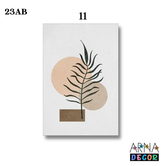 Gambar Hiasan Dinding Aesthetic Floral Minimalis / Walldecor Rumah Abstrak Floral - 11 dari Arna Decor undefined Tokopedia
