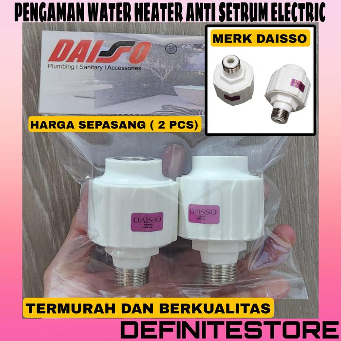 Promo PENGAMAN WATER HEATER ANTI ELECTRIC WALL PROTECTION LISTRIK SETRUM -  Jakarta Barat - Definitestore | Tokopedia