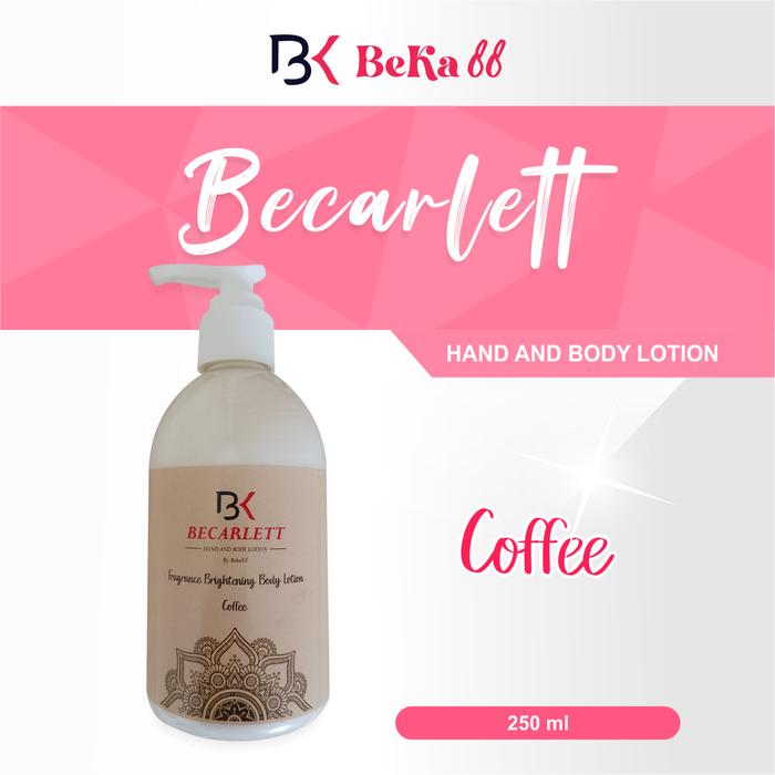 Gambar NEW!! BEKA Becarlet Hand&Body Lotion BubbleGum,Coffe,Scandalous-250ml - BK Coffe dari Barrits Otomotif undefined Tokopedia