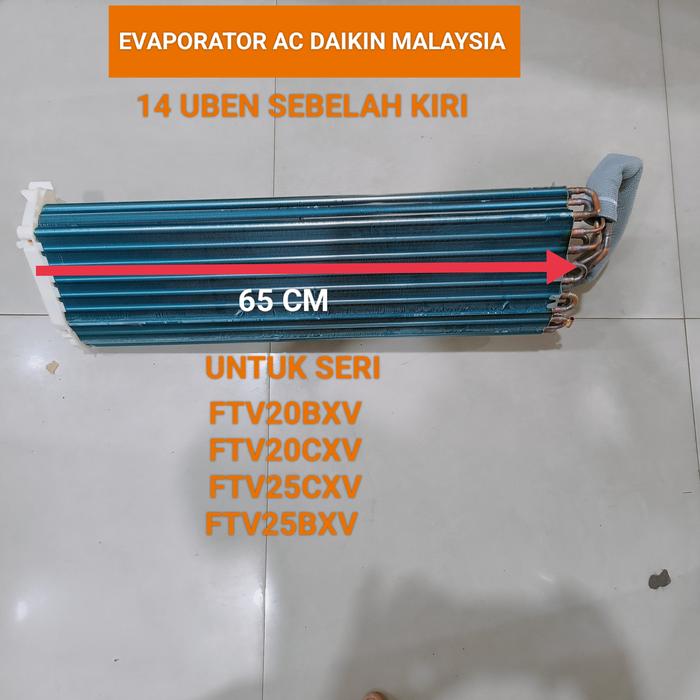 Jual EVAPORATOR AC DAIKIN MALAYSIA TIPE FTV20/25BXV/CXV 3/4 1 PK