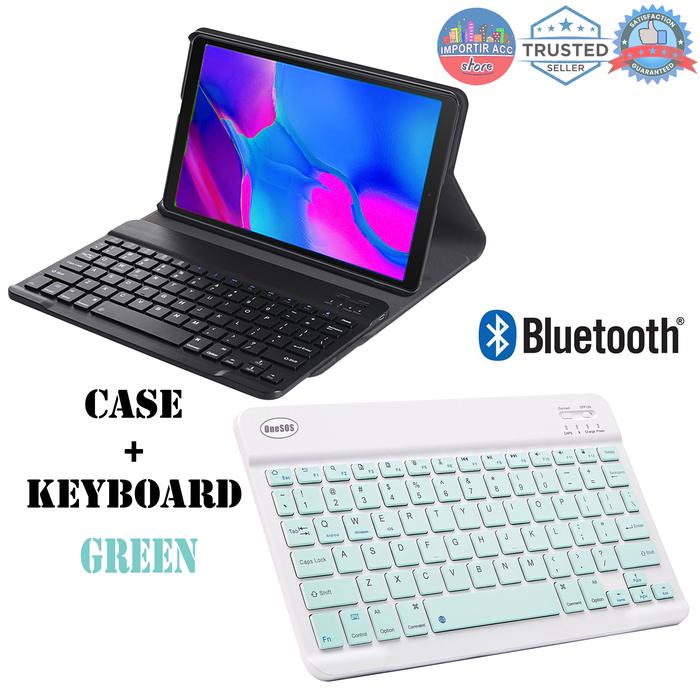 Gambar Xiaomi Redmi Pad Sarung Keyboard Bluetooth Book Case - Green Keyboard dari ImportirAcc Store undefined Tokopedia