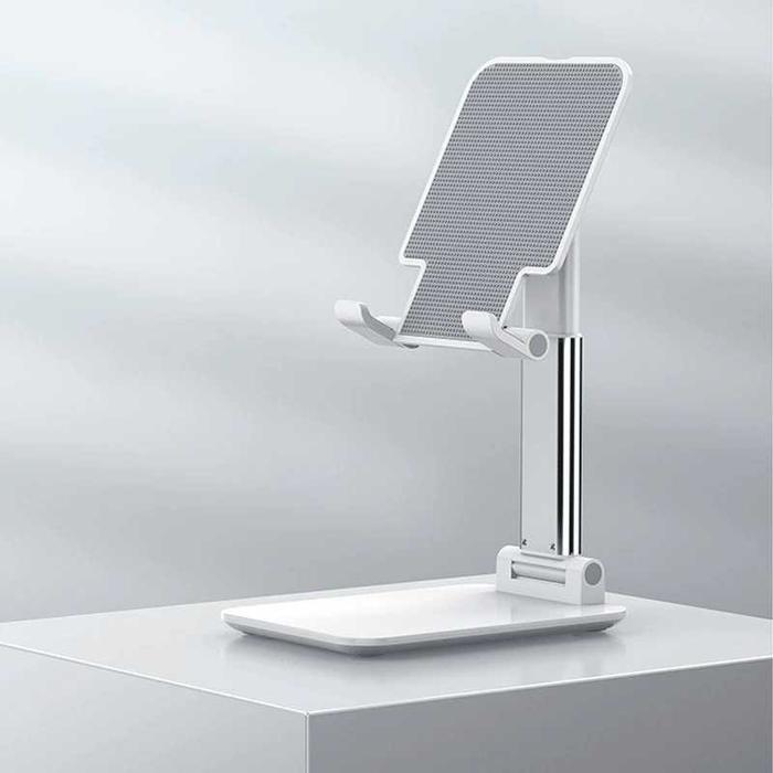 Gambar Stand Holder Dudukan Handphone Smartphone HP Adjustable Foldable Lipat - Putih dari FineLine Warehouse undefined Tokopedia