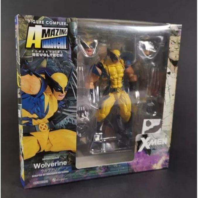 Gambar REVOLTECH WOLVERINE X-MEN YAMAGUCHI ACTION FIGURE G5454TS - Wolverine dari Yuji Muji undefined Tokopedia