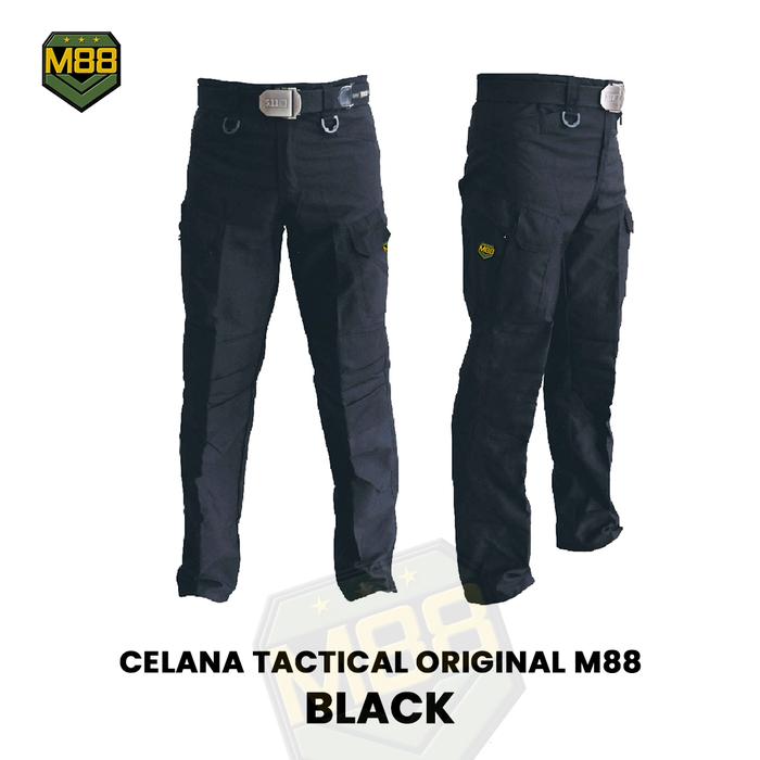 Gambar Celana Tactical Original M88 / Celana Panjang Cargo Best Quality - Hitam, 40 dari DELTA 86 undefined Tokopedia