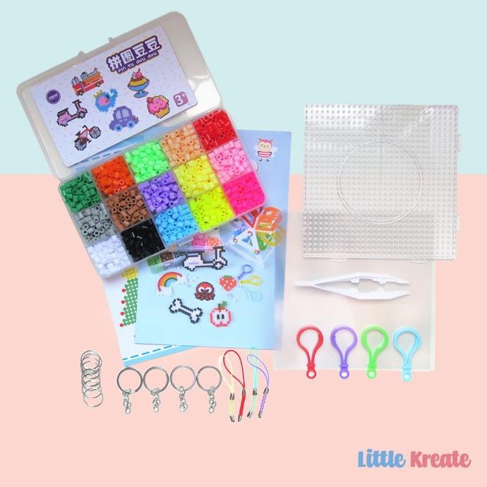 Gambar Sale Perler / Hama Beads Set / Hamabead / Hamabeads / Mainan Edukasi - 1 Set (15warna) dari Norsa Official undefined Tokopedia