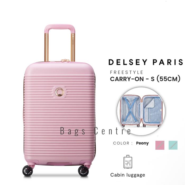 Gambar Koper Delsey FREESTYLE 20 Inch Hardcase Cabin/Small - Peony - Peony dari Bags Centre undefined Tokopedia