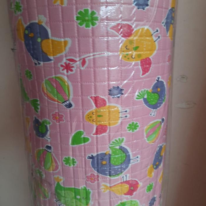Gambar Aneka perlak 100cm x lebar 137cm - Pink Birdie dari Dante's8888 undefined Tokopedia
