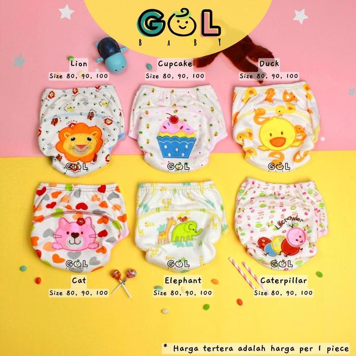 Gambar Celana Dalam Popok Training Pant Pants Latihan Pipis diapers balita - SIZE 80 BOY, 1 PC dari GOL Baby Indonesia Kab. Tangerang Tokopedia