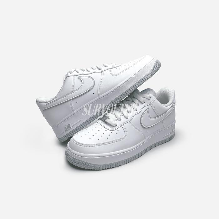 Jual Nike Air Force Low White Wolf Grey 100% Authentic 45