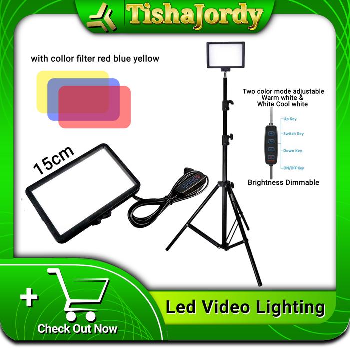 Gambar Paket led portable Lampu Studio portable led sorot - Fill Light dari Tisha Jordy undefined Tokopedia