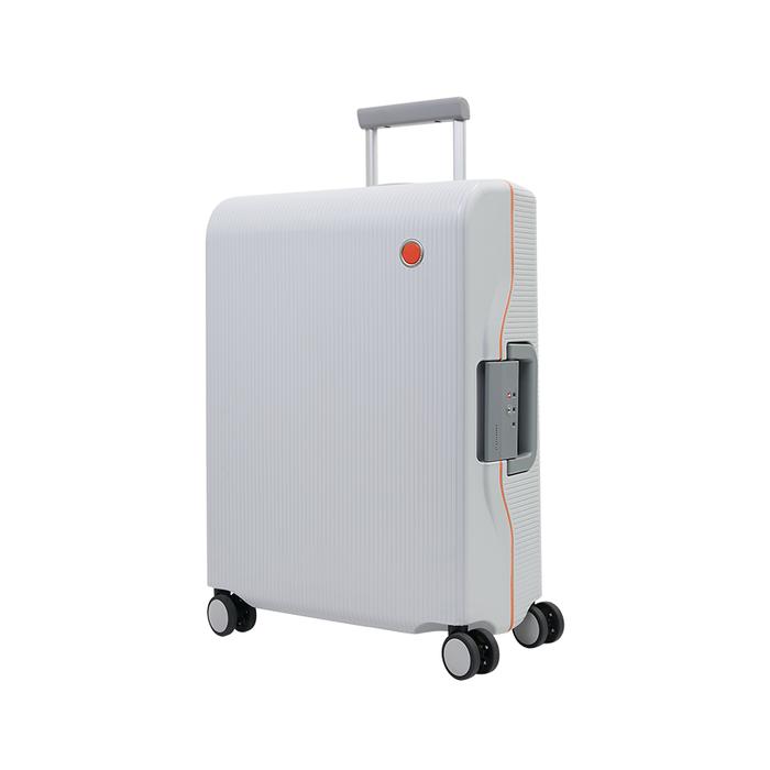 Gambar Koper Echolac Fashion Frame Hardcase 20inch Samll - white - white dari HOME LUGGAGE.ID undefined Tokopedia