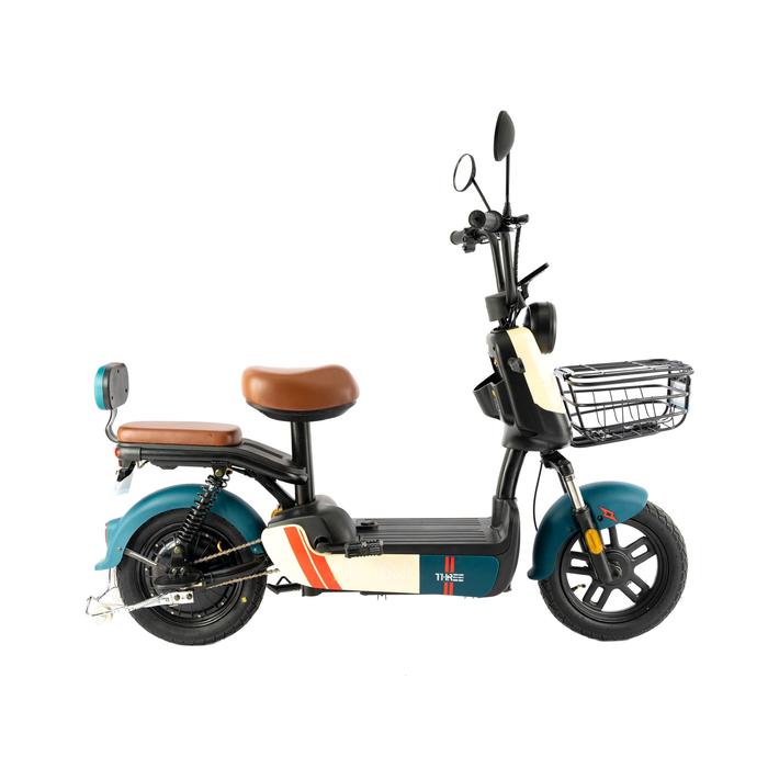 Gambar SEPEDA LISTRIK ION THREE ELEMENT EBIKE MOTOR 350W watt Pedal Assist - Dark Green dari Toko Sepeda Majuroyal undefined Tokopedia
