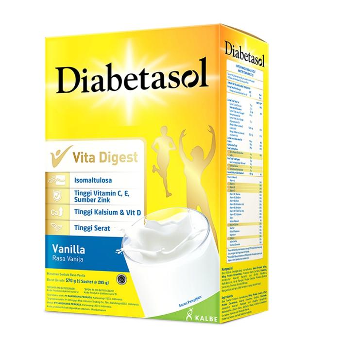 Gambar Diabetasol Susu Bubuk Vanilla 570 g dari Unlimited Wants undefined Tokopedia