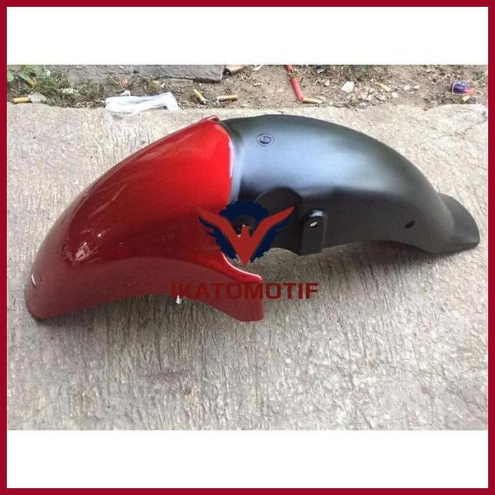 Gambar SPAKBOR SLEBOR DEPAN HONDA MEGAPRO NEW PRIMUS MERAH BIRU HITAM - Hitam dari IKATOMOTIF undefined 3 Tokopedia
