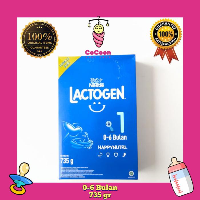 Gambar Susu Formula Bayi Lactogen 1 0-6 Bulan 750 g 750gr 735 g 735gr dari cocoonbabyshop undefined Tokopedia