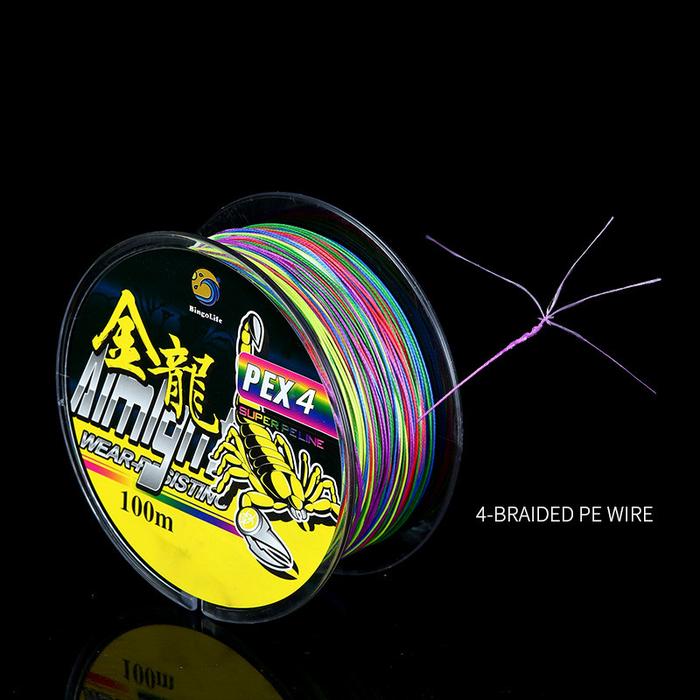 Gambar Jepang PE Senar Pancing 100m Kepang Fishing Line Anti Gigitan Kuat - Braided wire X4, 1.0# dari Xolahraga undefined Tokopedia