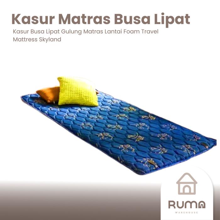 Gambar Kasur Busa Lipat Gulung Matras Lantai Foam Travel Mattress Oruru - 200 x 80 x 5 dari RUMA Warehouse undefined Tokopedia