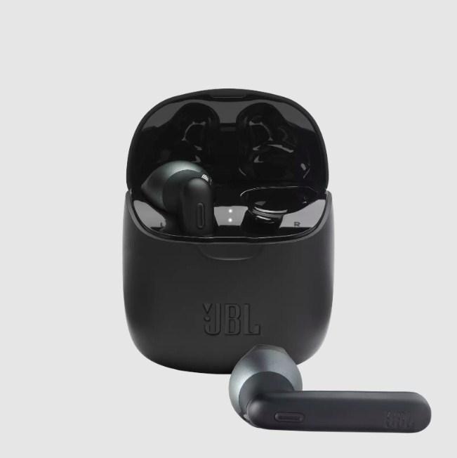 Gambar JBL Tune 225 / T 225 T225 TWS Ghost Edition True Wireless in-EAR Resmi - Black Non Ghost dari Golden Celluler undefined Tokopedia