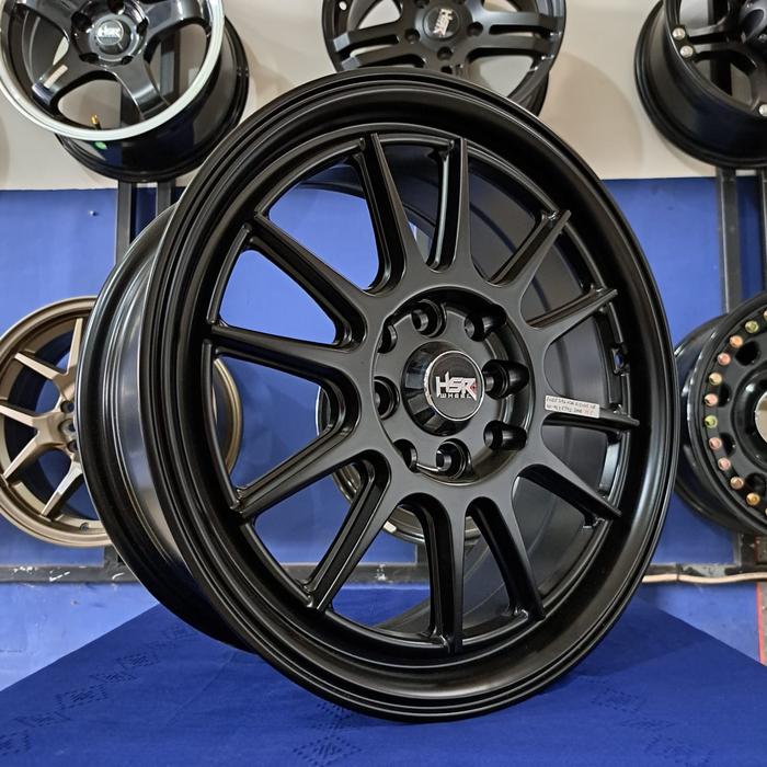 Gambar Velg Pelek Mobil Agya, Mobilio, Brio, Sigra, Xenia HSR Ring15 Lebar6,5 dari HSR ALPHA RACING KARAWANG undefined Tokopedia