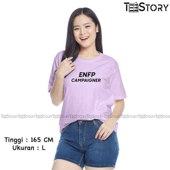 Gambar ENFP 16 PERSONALITIES KAOS T-SHIRT WANITA PRIA COWOK CEWEK KATUN - LILAC, S dari Teestationjkt undefined Tokopedia
