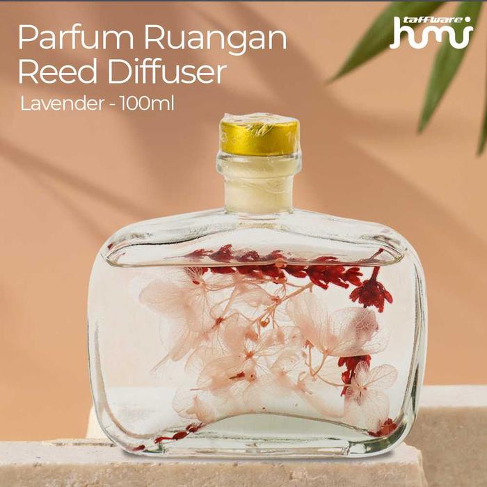 Gambar Pengharum Ruangan Aromaterapi Reed Diffuser with Rattan Sticks 100ml - lavender dari MALL-AKU undefined Tokopedia