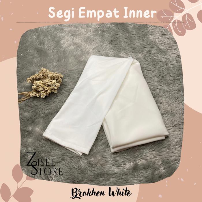 Gambar SEGI EMPAT INNER 2 LAYER / SEGI EMPAT CERUTY INNER 2 LAYER JILBAB - S4INER BW dari Zisel Store undefined Tokopedia